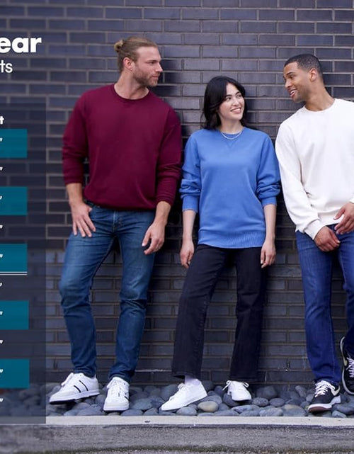 Load image into Gallery viewer, Men'S Eversoft Fleece Crewneck Sweatshirts, Moisture Wicking &amp; Breathable, Sizes S-4X
