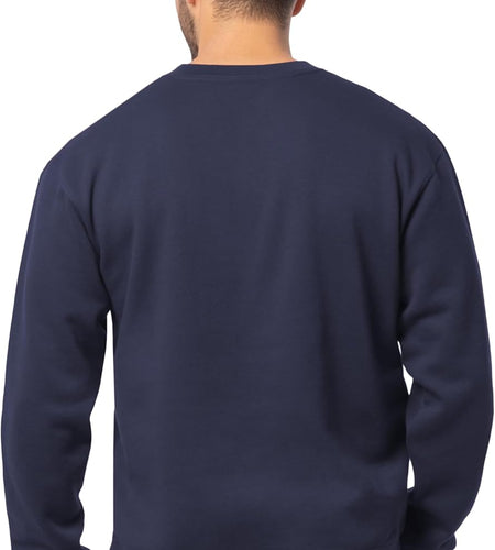 Men'S Eversoft Fleece Crewneck Sweatshirts, Moisture Wicking & Breathable, Sizes S-4X