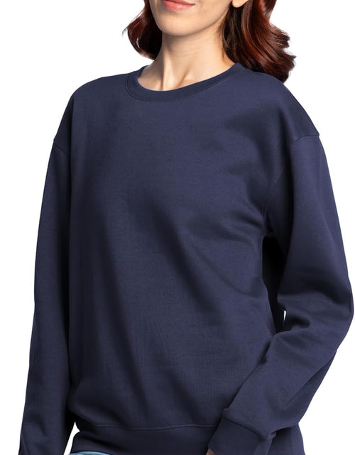 Load image into Gallery viewer, Men'S Eversoft Fleece Crewneck Sweatshirts, Moisture Wicking &amp; Breathable, Sizes S-4X
